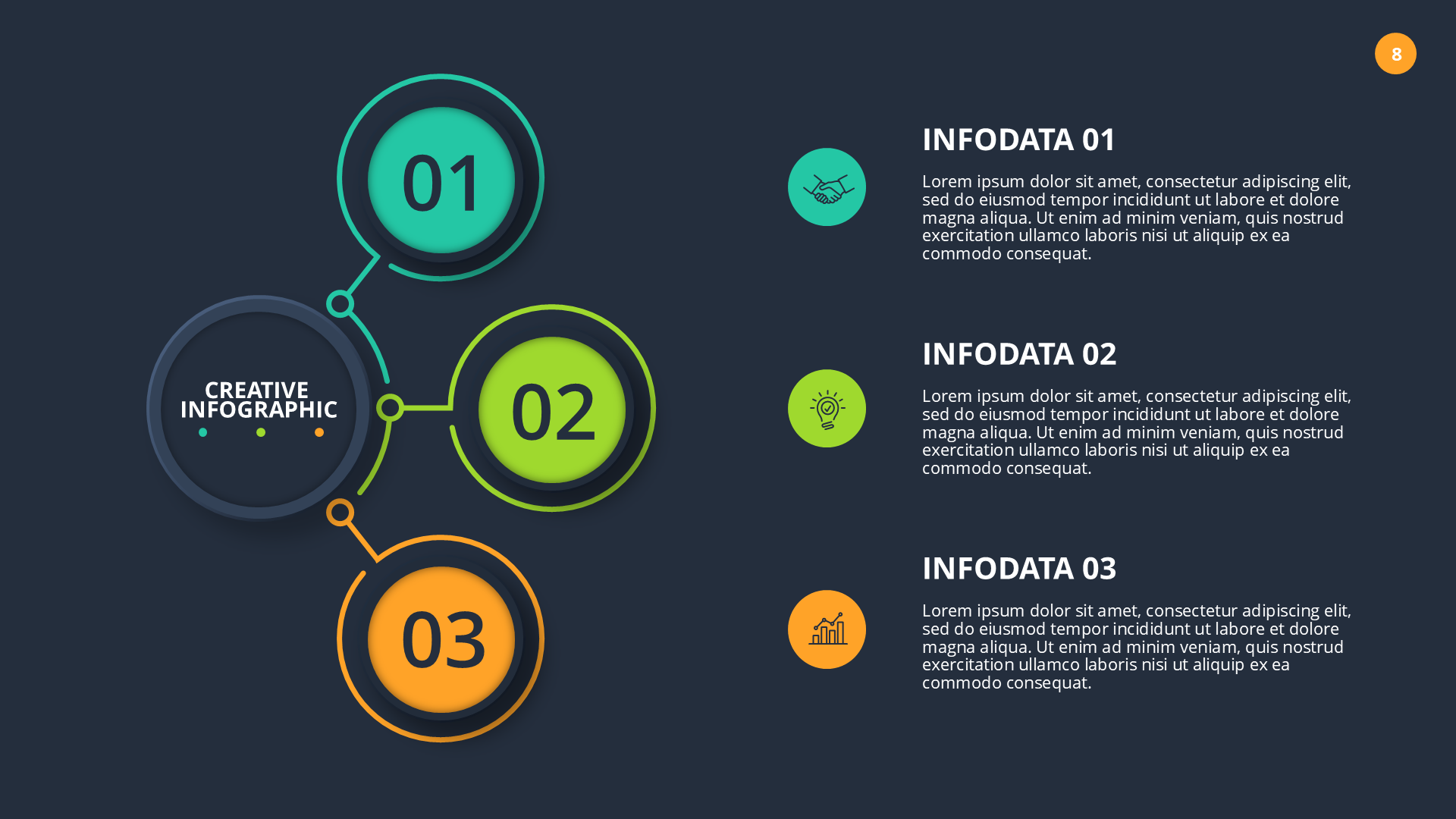 Creative [dark] slide 8